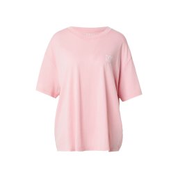 ROXY Tricou supradimensional roz deschis / roșu burgundy / alb