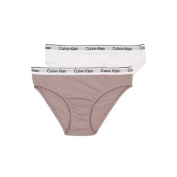 Calvin Klein Underwear Chiloţi gri / mov liliachiu / negru / alb