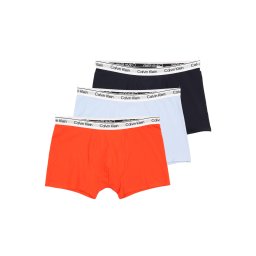Calvin Klein Underwear Chiloţi albastru marin / albastru pastel / roșu orange / alb