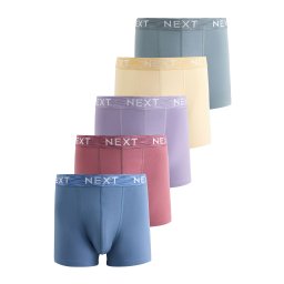 Next Boxeri opal / galben deschis / verde stuf / mov liliachiu / roșu cireș