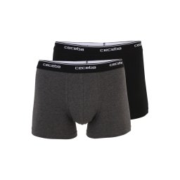 CECEBA Boxeri gri amestecat / negru / alb