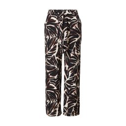 ONLY Pantaloni 'NOVA' maro ruginiu / negru / alb