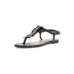 GUESS Flip-flops 'TEXX' negru