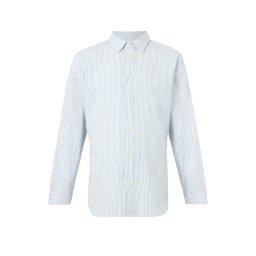 GAP Cămașă albastru deschis / alb