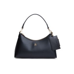 TOMMY HILFIGER Geantă de umăr negru