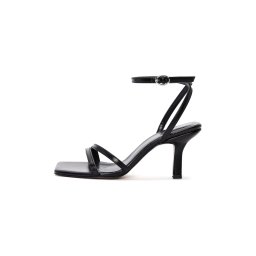 Derimod Sandale ' Imitation Leather High Heel Sandals ' negru