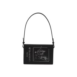 Karl Lagerfeld Clutch 'K/Soiree' negru / alb
