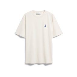 ARMEDANGELS Tricou 'Maarkos No Plastic' bej / albastru / negru