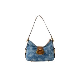 GUESS Geantă de umăr 'Camden' albastru denim / albastru pastel