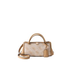 GUESS Poșete 'Audrey' culoarea pielii / alb kitt