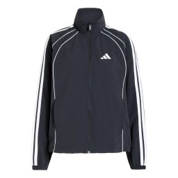 ADIDAS SPORTSWEAR Jachetă de trening 'Iconic' negru / alb