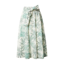 s.Oliver BLACK LABEL Fustă crem / verde / verde închis