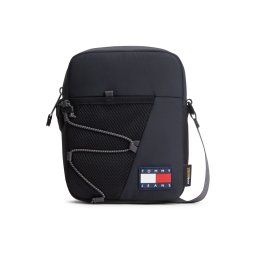 Tommy Jeans Geantă de umăr 'Outdoor Pocket' bleumarin / roșu cireș / negru / alb