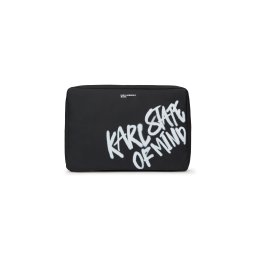 KARL LAGERFELD JEANS Geantă laptop ' KARL QUOTE LAPTOP ' negru