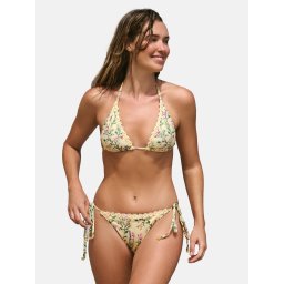 Friends Like These Costum de baie două piese galben pastel / verde / lila / roz