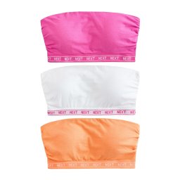 Next Sutien portocaliu / roz / alb
