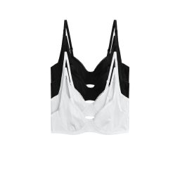 The Set Sutien negru / alb