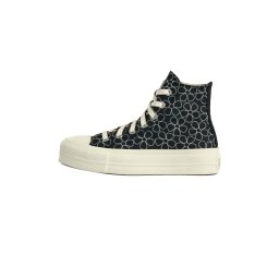 CONVERSE Sneaker înalt 'CHUCK TAYLOR ALL STAR LIFT' negru / alb