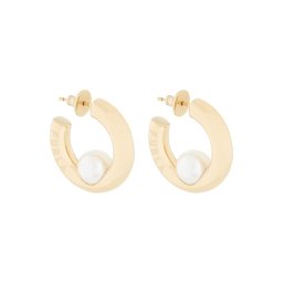 FURLA Cercei 'Piercing' auriu / alb