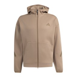 ADIDAS SPORTSWEAR Bluză cu fermoar sport 'Z.N.E.' kaki