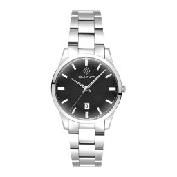 GANT Ceas analogic negru / argintiu
