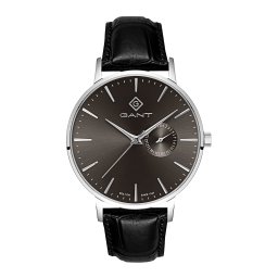 GANT Ceas analogic negru / argintiu