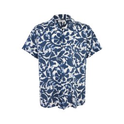 Jack & Jones Plus Cămașă 'JPRBLUBILBAO' albastru închis / alb