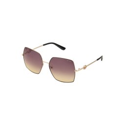 GUESS Ochelari de soare auriu / negru