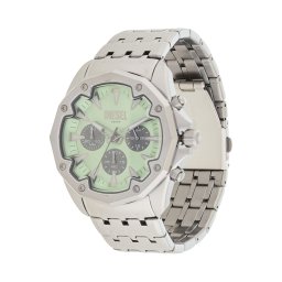 DIESEL Ceas analogic 'STINGER' gri / verde