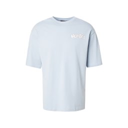 NEW ERA Tricou albastru pastel / galben / negru / alb