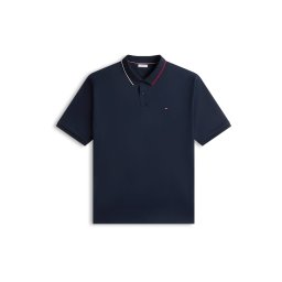 Tommy Hilfiger Big & Tall Tricou bleumarin / roșu cireș / alb