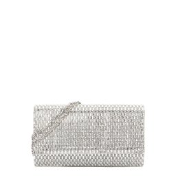 mascara Clutch argintiu