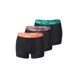 NIKE Underwear Boxeri maro / verde smarald / portocaliu / negru