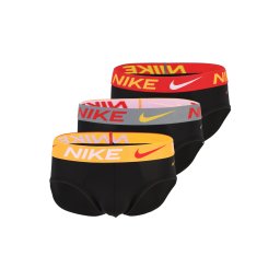 NIKE Underwear Slip gri închis / portocaliu / roșu / negru