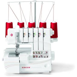 Masina De Cusut Singer 14T968 Surfilare Electrica Alb