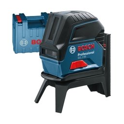 Bosch - GCL 2-50 + RM 1 - Nivela laser cu linii si puncte, 2 linii laser, 15 m, 2 puncte laser, 10 m, +/-0.3 mm/m, suport perete, valiza plastic