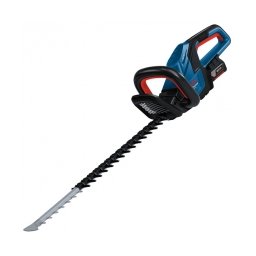 Bosch - GHE 18V-60 - Masina de tuns gard viu cu 1 acumulator si incarcator, Li-Ion, 18 V, 4 Ah, 60 cm