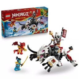 LEGO® NINJAGO® Zilvar și Grimtak, monstrul-dragon 71863