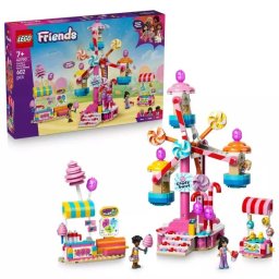 LEGO® Friends Roată uriașă decorată cu bomboane și brioșe 42700