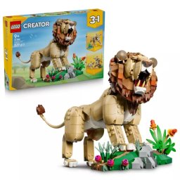 LEGO® Creator 3 în 1 Animale sălbatice: Leu măreț 31386