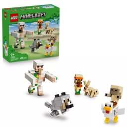 LEGO® Minecraft® Pui și călăreț, atac în deșert 21592