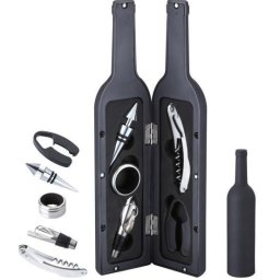 UB Set cadou in forma de STICLA cu 5 accesorii pentru vin cu 6 piese 32 cm LY