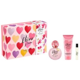 Chérie Je T´Aime Dárková sada EDP 100 ml, miniaturka EDP 7,5 ml a tělové mléko 100 ml
