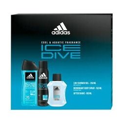 Ice Dive Gift set Aftershave 100 ml, shower gel 250 ml and deodorant 150 ml