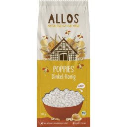 Spelta expandata cu miere bio 300g Allos