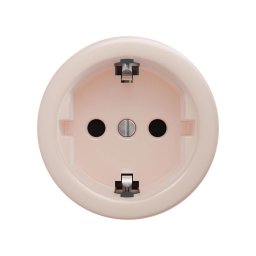 Reblig - Priză retro de perete SCHUKO 230V/16A pentru uz casnic, fără ramă, roz vintage