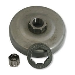 Oala ambreiaj cu rotita motrica si colivie Husqvarna 3/8 7Z, set 3 piese