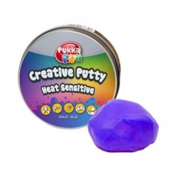 Plastilina Pukka sensibila la caldura, 60g, mov