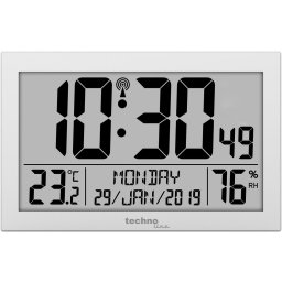 Ceasuri decorative Technoline WS 8016 wall clock Digital wall clock Rectangle Grey