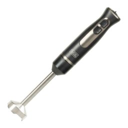 Hand blender Black+Decker BXHBA800E, 800 W, black